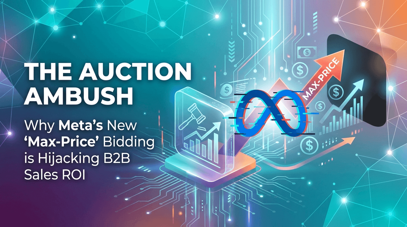 The Auction Ambush: Why Meta’s New ‘Max-Price’ Bidding is Hijacking B2B Sales ROI