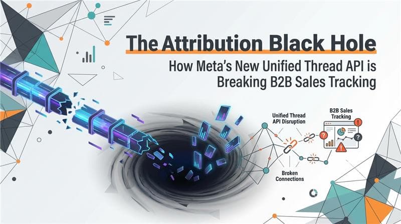 The Attribution Black Hole: Why Your B2B Tracking is Broken in 2026
