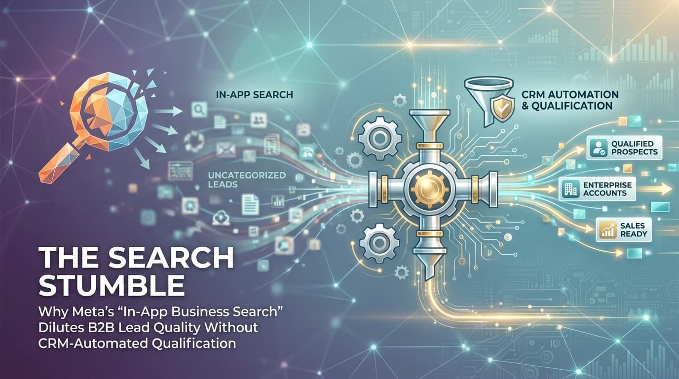 The B2B Search Stumble: How to Reclaim Your Pipeline from Meta’s Inbox Chaos
