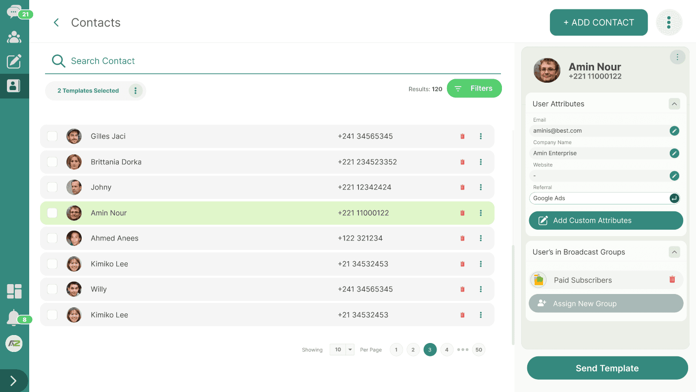 Contact Module Overview